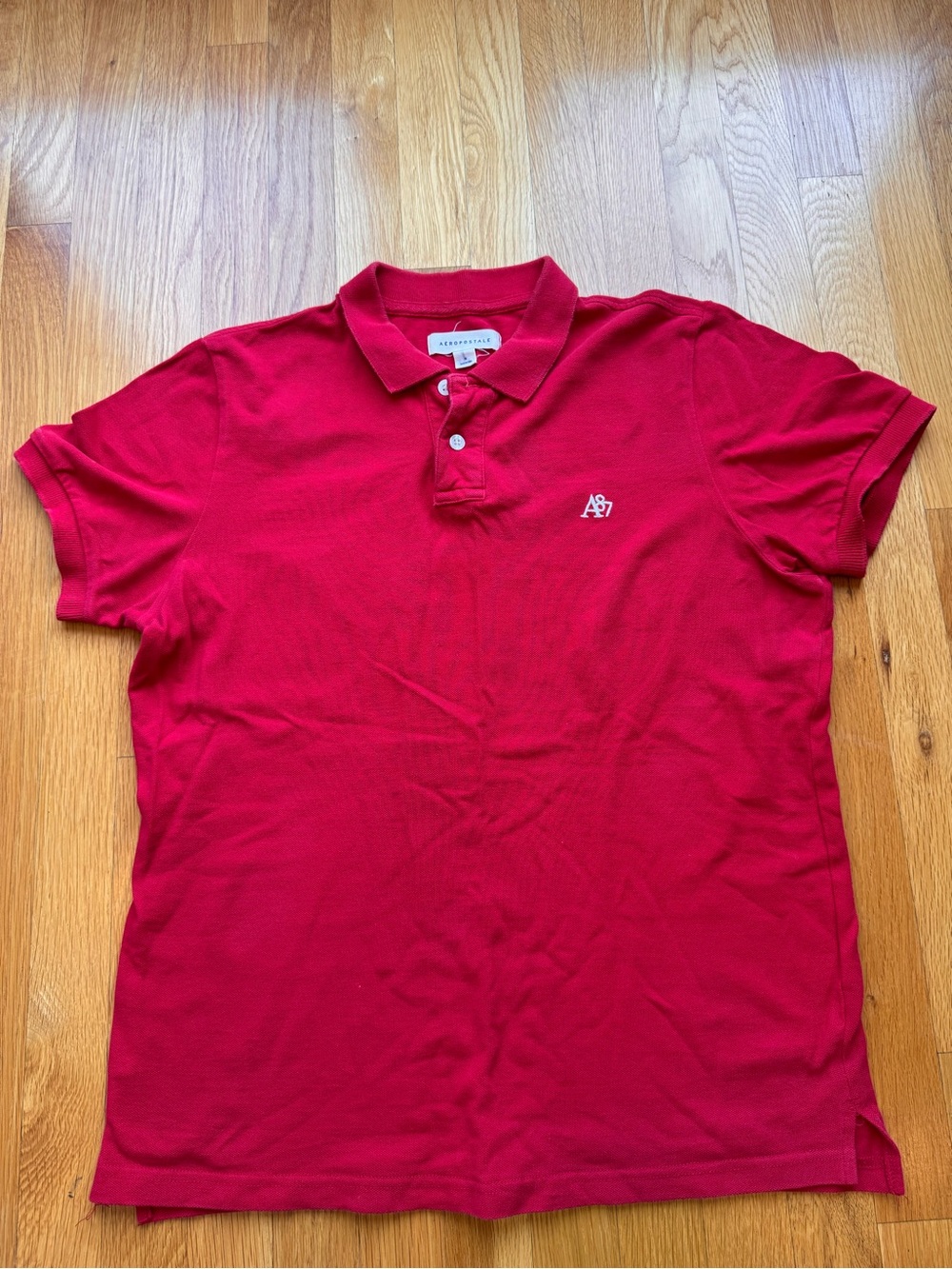 Aeropostale A87 Men’s Polo Shirt – Size Medium